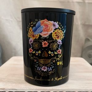 W + L Scented Skull Candle